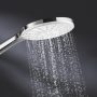 Grohe Rainshower SmartActive 150 kézizuhany, 3 funkciós, fehér szórófejjel, króm/fehér 26554LS0