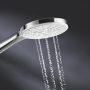 Grohe Rainshower SmartActive 130 3 funkciós kézizuhany állítható zuhanytartóval, hold fehér 26580LS0