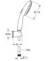 Grohe Tempesta 110 kádszett 3 funkciós kézizuhannyal, króm 26639003