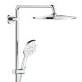 Grohe Rainshower SmartActive 310 termosztátos zuhanyrendszer fehér szórófejjel, króm 26648LS0