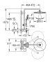 Grohe Rainshower SmartActive 310 termosztátos zuhanyrendszer kádtöltővel, króm 26657000