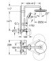 Grohe Tempesta System 250 termosztátos zuhanyrendszer kádtöltő csapteleppel, króm 26672001