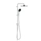 Grohe QuickFix Vitalio Start System 250 Flex fali zuhanyrendszer diverterrel, króm 26680001