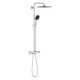 Grohe QuickFix Vitalio Comfort 250 fali termosztátos zuhanyrendszer, króm 26697001