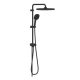 Grohe Vitalio Comfort 250 Flex zuhanyrendszer diverterrel, matt fekete 266982431