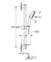 Grohe Tempesta 110 sines zuhanyszett 3 funkciós kézizuhannyal, polccal, króm 26918003