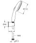 Grohe Tempesta 110 kádszett 3 funkciós kézizuhannyal, króm 26920003