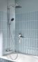 Grohe QuickFix Vitalio Comfort 250 termosztátos fali zuhanyrendszer kádtöltővel, króm 26984001