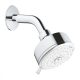 Grohe Tempesta Cosmopolitan 100 fejzuhany 4 féle vízsugár, króm 27869001