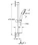 Grohe Tempesta 110 sines zuhanyszett  2 funkciós kézizuhannyal, polccal, króm 27926003