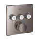 Grohe Grohtherm SmartControl termosztátos színkészlet 3 fogyasztóhoz, grafit 29126A00