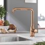 Grohe Essence egykaros konyhai csaptelep, rose arany 30269DA0