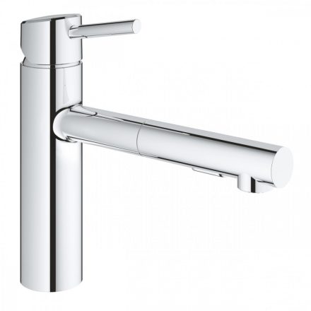 Grohe Concetto egykaros konyhai csaptelep, kihúzható fejjel, króm 30273001