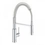 Grohe QuickFix Get egykaros konyhai csaptelep zuhanyváltóval, profi zuhanyfejjel, króm 30361000