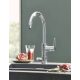 Grohe Blue Pure BauCurve vízszűrős mosogatócsaptelep alapcsomag 30385000