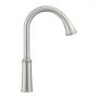 Grohe QuickFix Touch Authentic konyhai csaptelep, kihúzható fejjel és zuhanyváltóval, rozsdamentes acél hatású 30422DC0