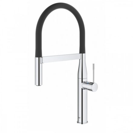 Grohe Essence egykaros konyhai csaptelep, króm/fekete 30503000