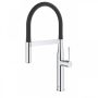 Grohe Essence egykaros konyhai csaptelep, króm/fekete 30503000