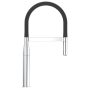 Grohe Essence egykaros konyhai csaptelep, króm/fekete 30503000