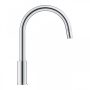 Grohe QuickFix Start Curve egykaros konyhai csaptelep magas kifolyóval kihúzható fejjel, króm 30562000