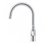 Grohe QuickFix Start Flow egykaros konyhai csaptelep kihúzható fejjel, króm 30569000