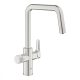 Grohe Blue Pure Eurosmart filteres csaptelep, rozsdamentes acél hatású 30583DC0