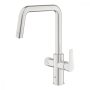 Grohe Blue Pure Eurosmart filteres csaptelep, rozsdamentes acél hatású 30583DC0