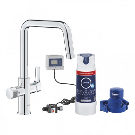 Grohe QuickFix Blue Pure Start csaptelep ultrasafe szűrővel, króm 30594000