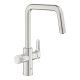 Grohe Blue Pure Start konyhai csaptelep szűrővel szerelt, rozsdamentes acél hatású 30595DC0