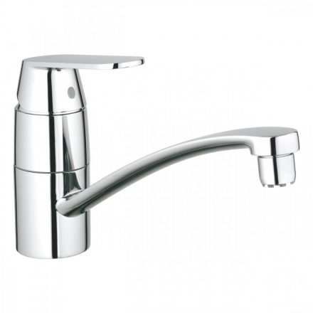 Grohe Eurosmart Cosmopolitan egykaros konyhai csaptelep elfordítható, alacsony kifolyóval, króm 31179000