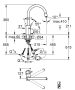 Grohe Concetto egykaros konyhai csaptelep kihúzható fejjel, elfordítható kifolyóval, króm 31212003