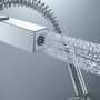 Grohe Eurocube egykaros konyhai csaptelep lengőkifolyóval, króm 31395000