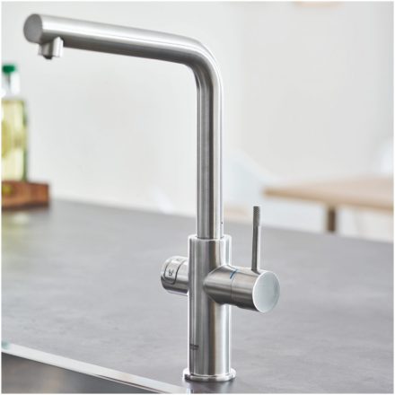 Grohe Blue Home L-kifolyós kezdőkészlet, rozsdamentes acél hatású 31454DC1