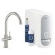 Grohe Blue Home C-kifolyós kezdőkészlet, rozsdamentes acél hatású 31455DC1