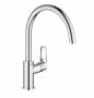 Grohe BauFlow egykaros konyhai csaptelep elforgatható kifolyóval, króm 31538001