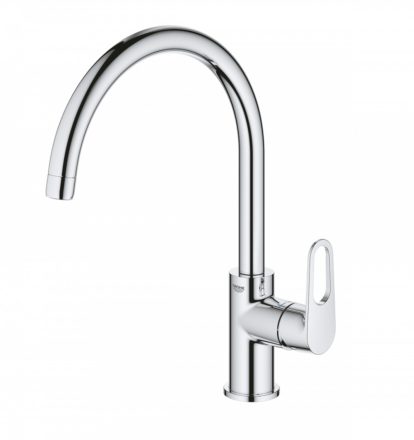 Grohe Start Flow egykaros mosogató csaptelep elfordítható kifolyóval, króm 31555001