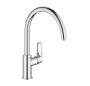 Grohe Start Flow egykaros mosogató csaptelep elfordítható kifolyóval, króm 31555001