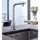 Grohe Zedra SmartControl konyhai csaptelep kihúzható zuhanyfejjel, króm 31593002