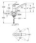 Grohe BauEco egykaros konyhai csaptelep elfordítható kifolyóval, króm 31680000