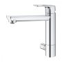 Grohe BauLoop egykaros konyhai csaptelep elzárószeleppel, króm 31713000