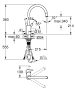 Grohe Feel egykaros konyhai csaptelep kihúzható fejjel, elfordítható kifolyóval, króm 32671002