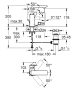 Grohe Allure egykaros mosdócsaptelep, húzórudas leeresztőszeleppel szálcsiszolt rose arany 32757DL1