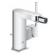 Grohe Plus szögletes egykaros bidécsaptelep leeresztővel, króm 33241003