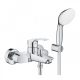 Grohe Eurosmart egykaros kádcsaptelep zuhanyszettel, króm 33302003