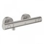 Grohe Grohtherm 1000 Cosmopolitan M termosztátos zuhanycsaptelep, rozsdamentes acél hatású 34065DC2