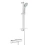 Grohe Grohtherm 2000 termosztátos zuhanycsaptelep zuhanyszettel, króm 34195001