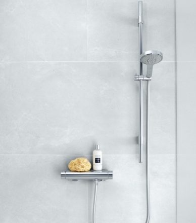 Grohe Grohtherm 2000 termosztátos zuhanycsaptelep, zuhanyszettel, króm 34281001