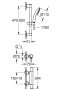 Grohe QuickFix Precision Start termosztátos zuhanycsaptelep zuhanyszettel, matt fekete 345972431