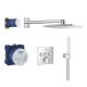 Grohe Grohtherm Smartcontrol Falsík alatti termosztátos zuhanyrendszer, króm 34706000