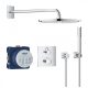 Grohe Grohtherm teljes zuhanyrendszer Rainshower Cosmopolitan 310 fejzuhannyal, króm 34730000